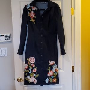 New York & Company denim dress